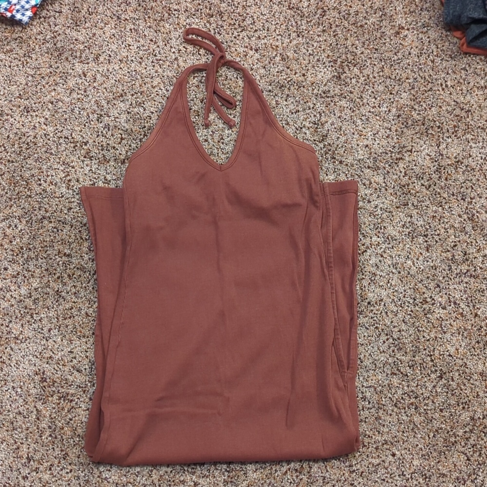 Old Navy medium brown dress